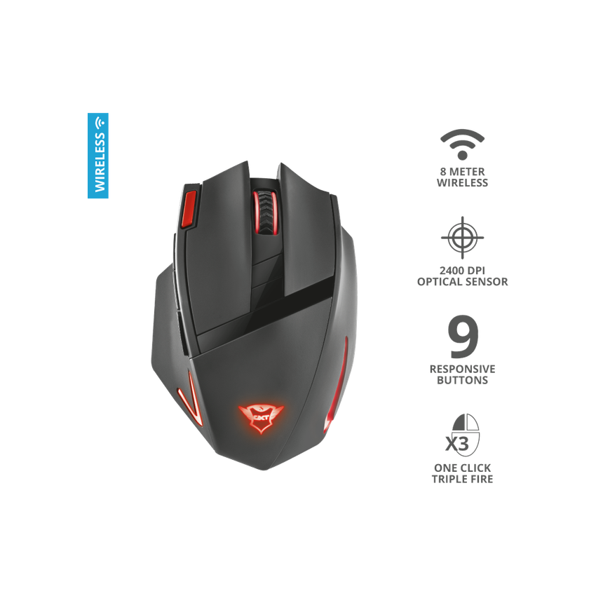 Trust Gaming GXT 130 Ranoo Wireless Gaming Mouse (Photo: 2)